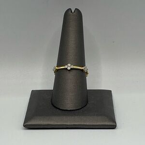 Freida Rothman Clover Sterling Silver Stacking Ring